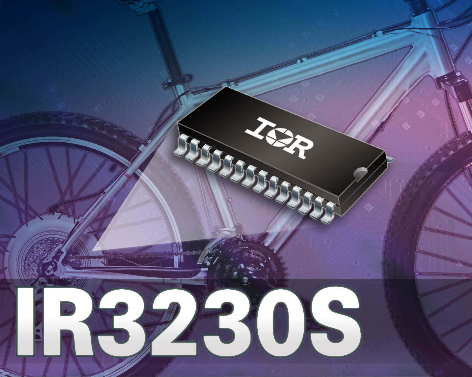 IR introduces IR3230SPbF three-phase gate drive IC for eBike inverters