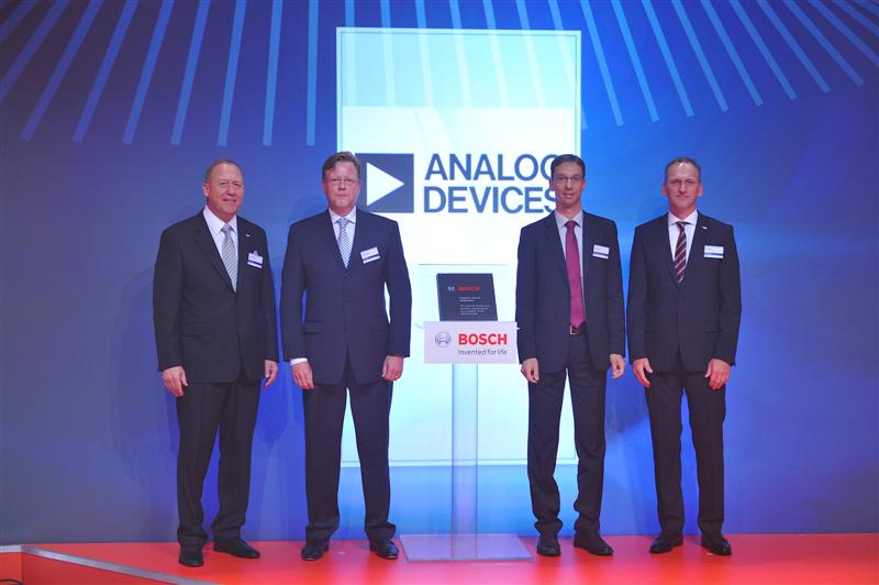 Bosch Presents Analog Devices With Prestigious Supplier Award