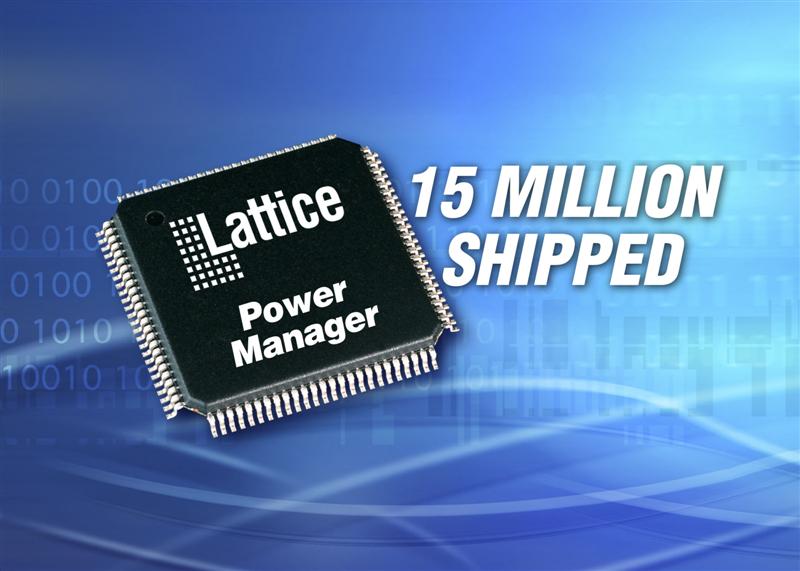 Lattice Ships 15 Million Power Manager Devices