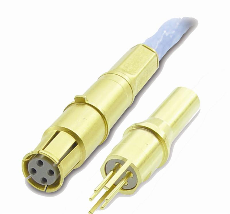 ITT rugged Quadrax connectors available from Pan Pacific Electronics