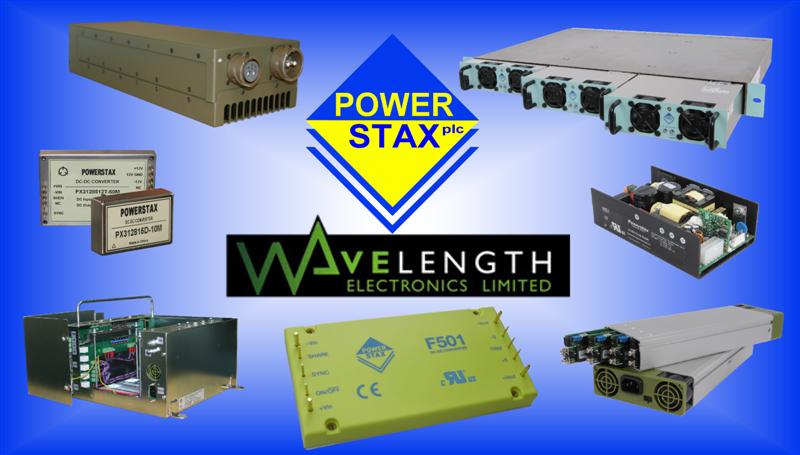 Powerstax Appoint Wavelength Electronics as UK Manufacturers Representative for MIL Power Solutions