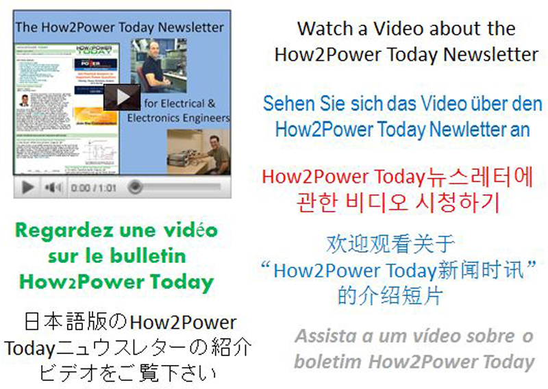 New Videos Introduce Free Power Electronics Publication