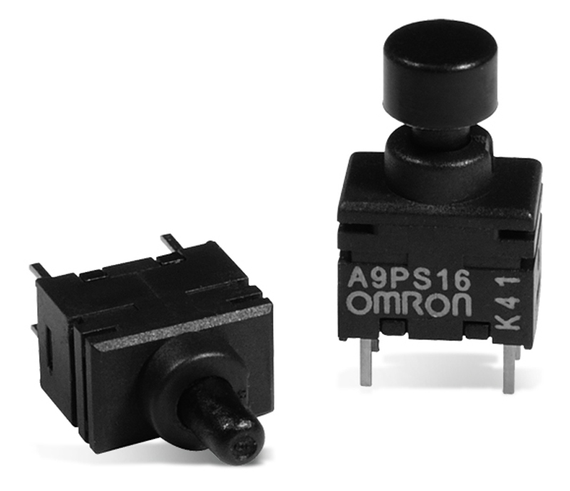 Omrons A9PS Ultra Subminiature Pushbutton Switches Now at Mouser