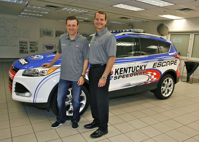 All-New 2013 Ford Escape Set to Pace NASCAR Stable of Races at Kentucky Speedway
