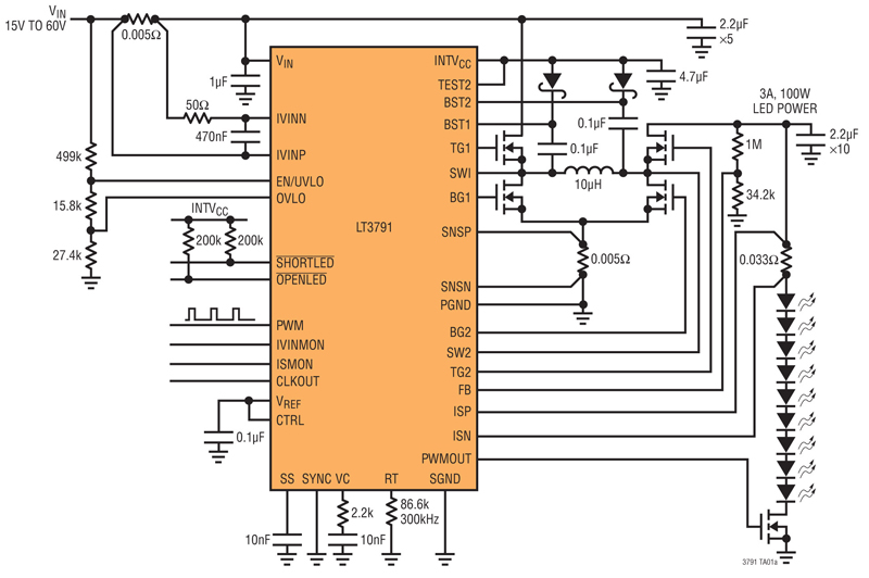LED-driver ICs lead to a broad spectrum of lighting