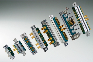 Non-magnetic D-subminiature connectors well-suited for medical imaging apps