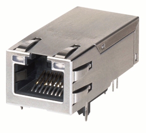 PoE Plus single-port jack integrates all necessary power device controller circuitry and ethernet connectivity