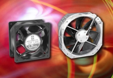 IP55-rated AC fans target rugged environments
