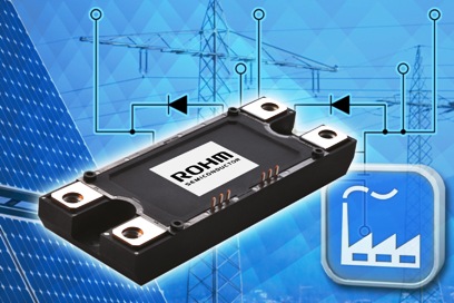 Mass-produced Schottky-free SiC MOS module ideal for 1200V/180A inverters