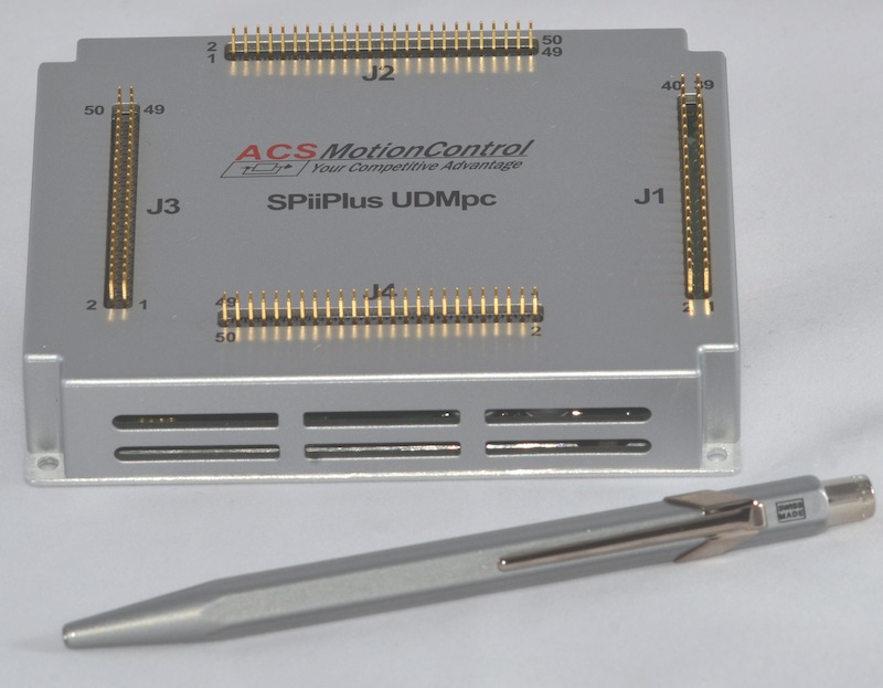 Multi-axis motion and machine control system can operate as an EtherCAT slave