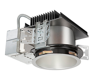 High-output LED downlights suit high-ceiling environments