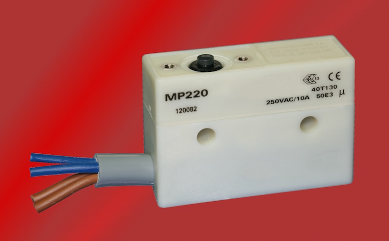Microprecision industrial double-break switch available in IP67- ahnd IP68-rated versions