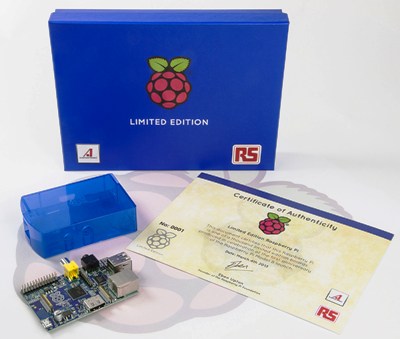 RS Components releases free limited edition Raspberry Pi credit-card-sized computer to celebrate anniversary