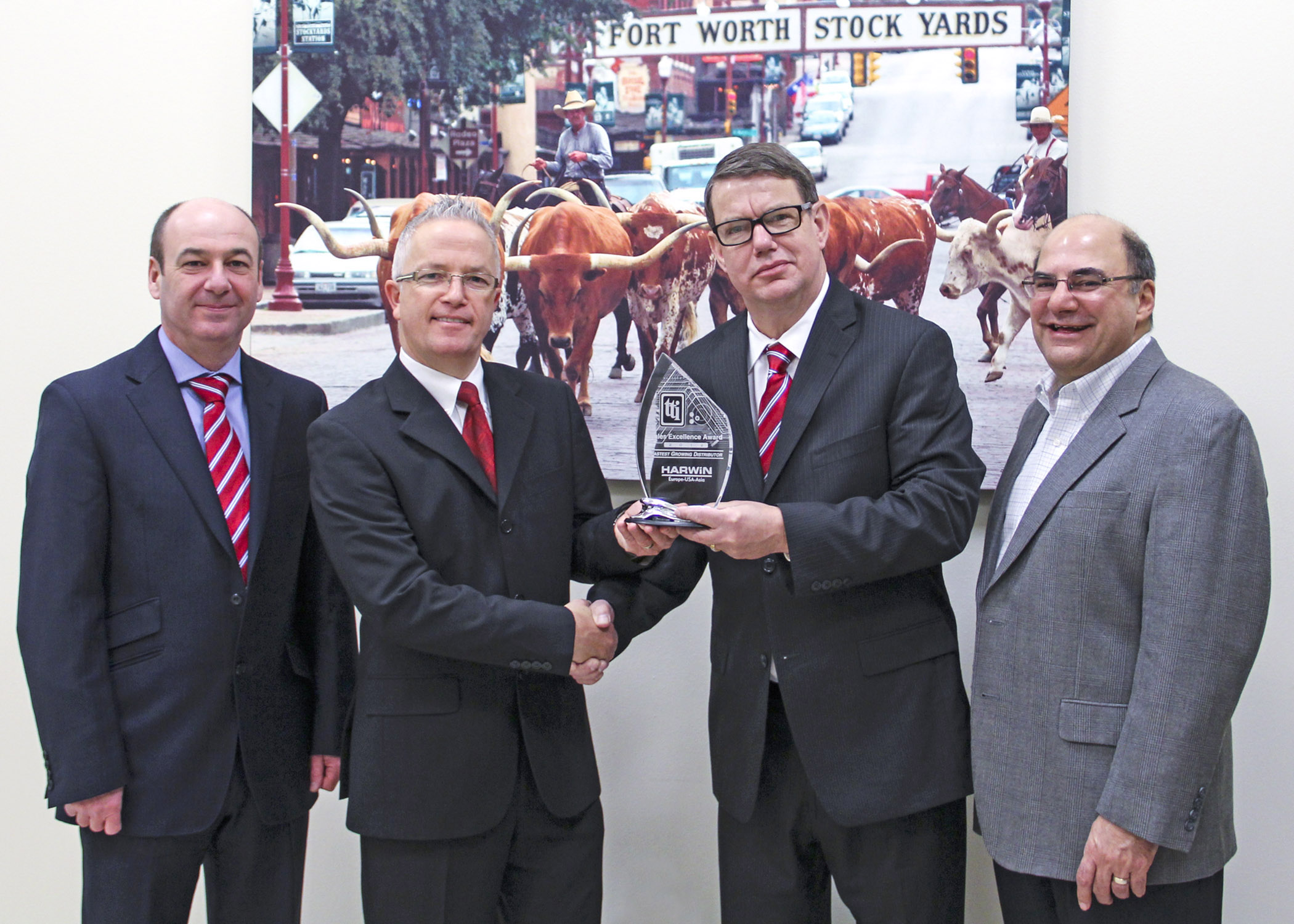 Harwin rewards TTI for North American sales excellence