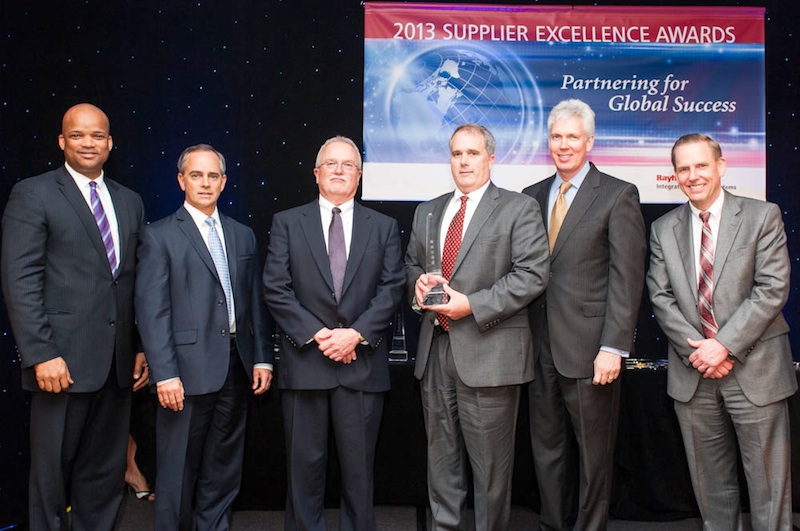 AVX receives 5-Star Supplier Excellence Award from Raytheon