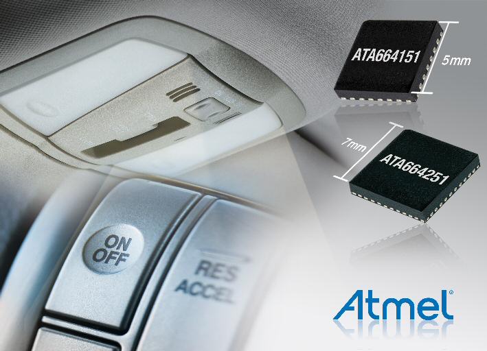 Atmel introduces miniature low-power LIN Family for automotive applications