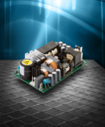 Single-output 200W AC/DC power supplies from XP acheive an industry-leading 95% efficiency