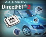 IRs Automotive DirectFET2 Power MOSFET increases power density while reducing system size and cost