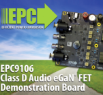 EPC demo board provides quality sound with 96% efficiency