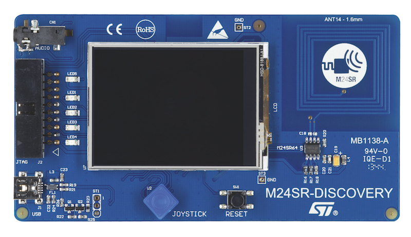 Jumpstart IoT designs with STMicro's NFC Discovery Kit
