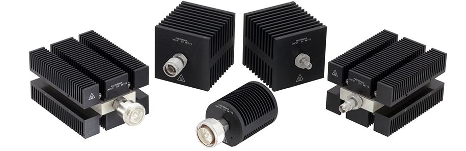 Pasternack expands medium- and high-power RF load offering