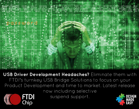 Advanced drivers from FTDI Chip enable more efficient systems