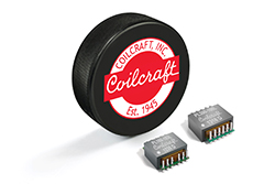 Coilcraft planar transformers offer high efficiency and excellent DCR with very low leakage inductance