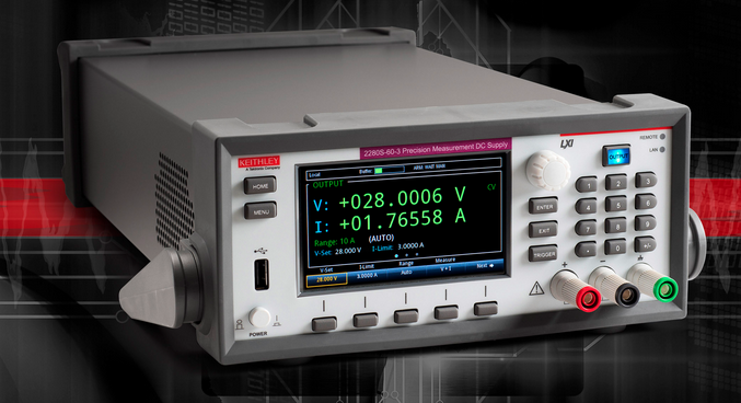 Keithley's latest programmable supplies optimized for testing battery-powered devices and low power semiconductors