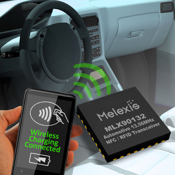 Melexis & Freescale create automotive-ready wireless charging & NFC reference design