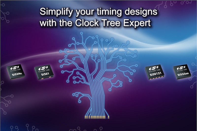 Silicon Labs simplifies clock tree design for complex internet infrastructure applications