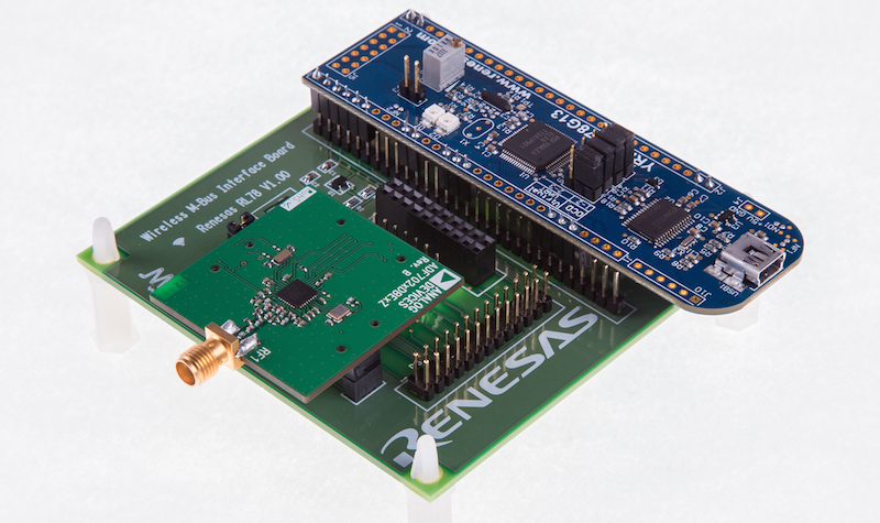 Renesas' wireless M-Bus solution adds comms to metering apps