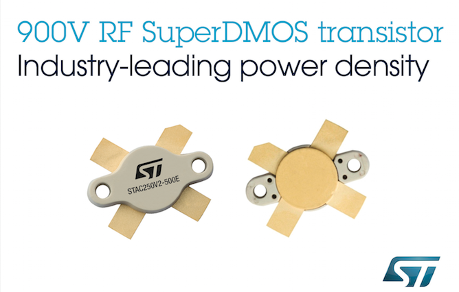 RF transistors from STMicroelectronics leverage latest high-voltage tech