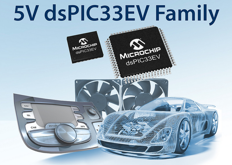 Microchip's new 5V dsPIC33 devices offer enhanced noise immunity and robustness at SPS IPC Drives 2014