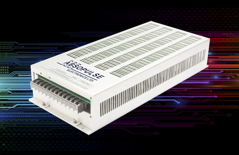 Absopulse frequency converters deliver 300VA pure sine wave from universal PFC-input