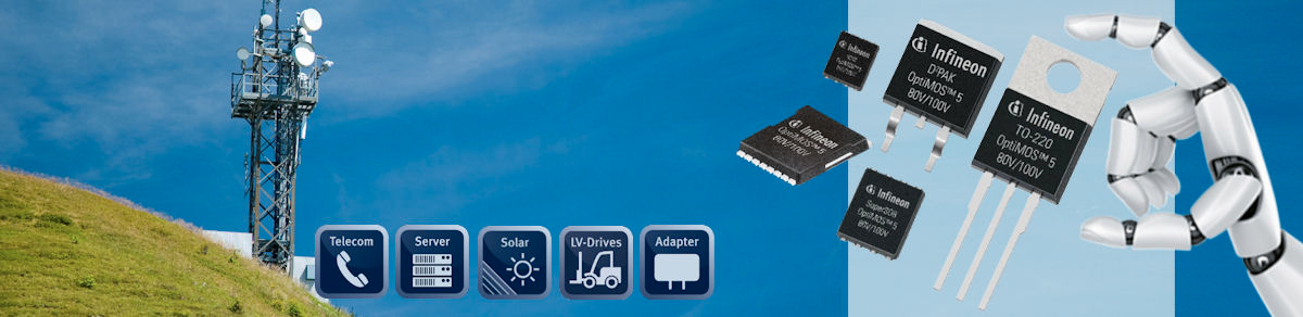 Infineon's latest 80V and 100V power MOSFETs claim lowest on-state resistance