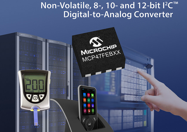 Microchip launches new DAC family