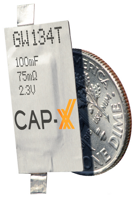 CAP-XX Launches 0.6mm Thinline supercaps for designing wearable, ultra-portable and IoT devices