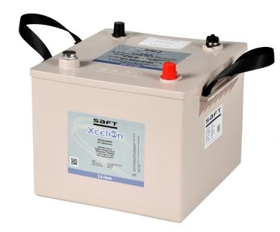 Saft's military-grade lithium-ion Xcelion 6TTM is a drop-in replacement for lead-acid batteries