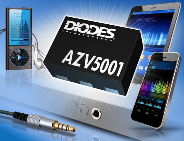 Diodes' mini low-power IC enables cost-effective headset detection