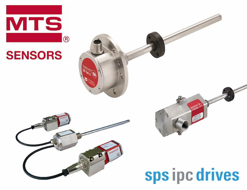 MTS presents broad range of sensor products for challenging industrial apps at SPS IPC Drives