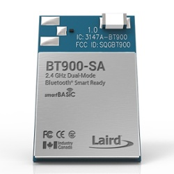 Laird's BT900 Bluetooth Smart Ready modules reduce the burden and design risk of integrating Bluetooth and Bluetooth Low Energy into any OEM device