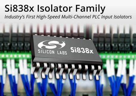 Silicon Labs claims first high-speed multichannel PLC input isolators