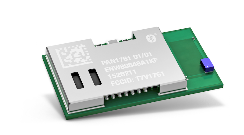 Panasonic's secure Bluetooth low energy and NFC PAN1761 combo module empowers IoT apps