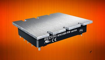 RECOM's 120W half-bricks for rail and monitoring apps now at Dengrove