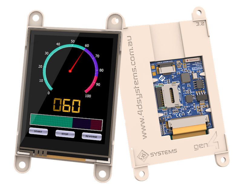 4D Systems offers intelligent display modules with integrated WiFi 