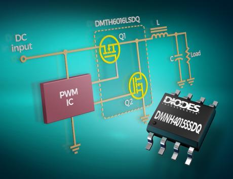 Automotive-Compliant Dual MOSFETs from Diodes Incorporated Minimize Power Losses to Deliver Cost-Effective High-Efficiency Solutions