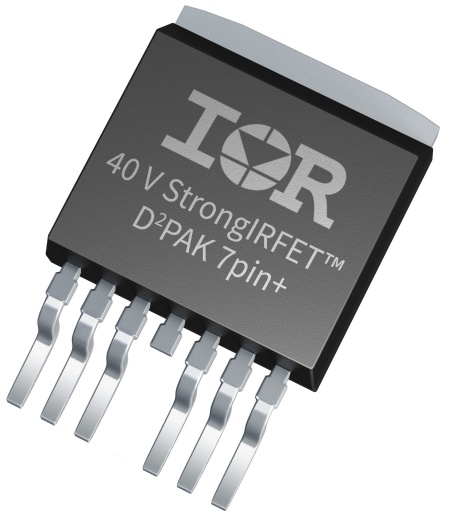 StrongIRFET™ MOSFET in new package for battery powered applications