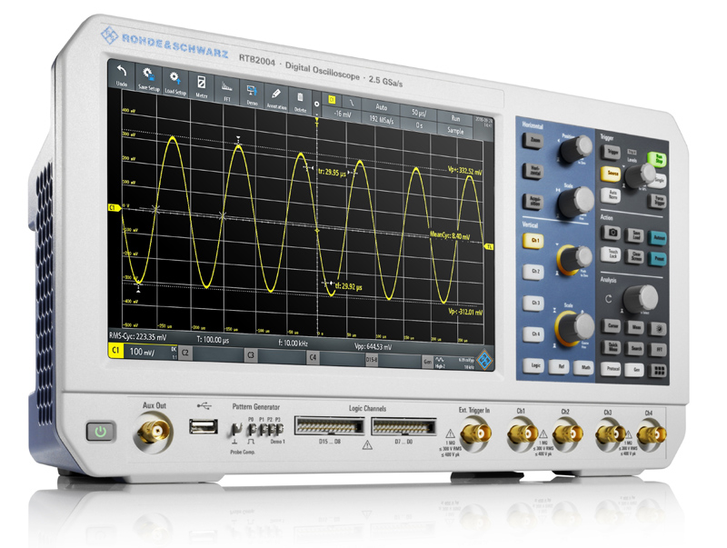 Rohde & Schwarz showcases its latest oscilloscope portfolio highlights at PCIM 2017