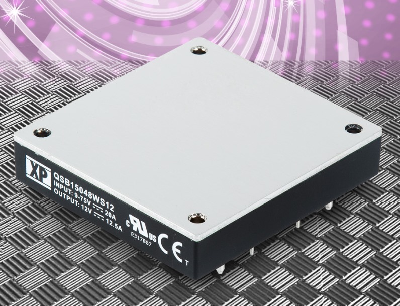 Half-Brick 150 Watt DC-DC Converters Offer Ultra-Wide 8:1 Input Range