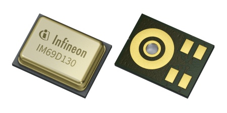 Packaged MEMS Microphones Feature a 70 dB Signal-to-Noise Ratio